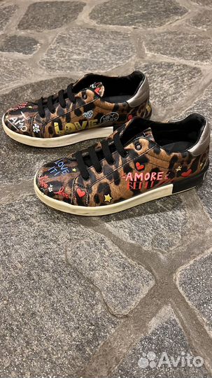 Кеды для девочки dolce&gabbana