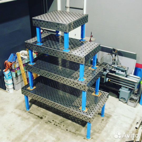 Сварочный 3D стол 1500х3000х100 толщиной 10 мм