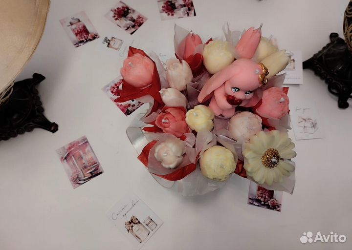 Букеты из свечей