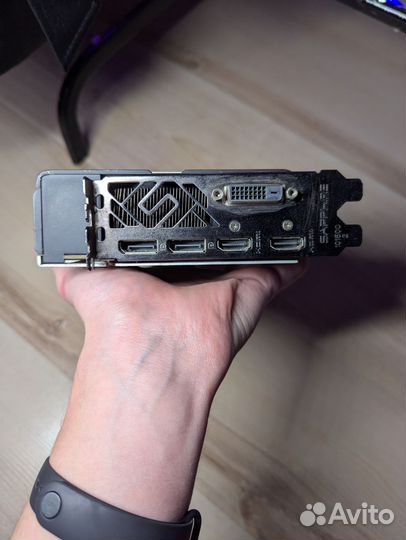 Видеокарта Sapphire Nitro+ RX 580 8Gb