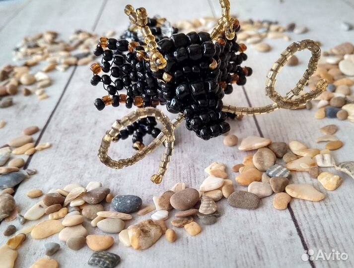 Дракон из бисера