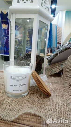 Свечи из кокосового воска