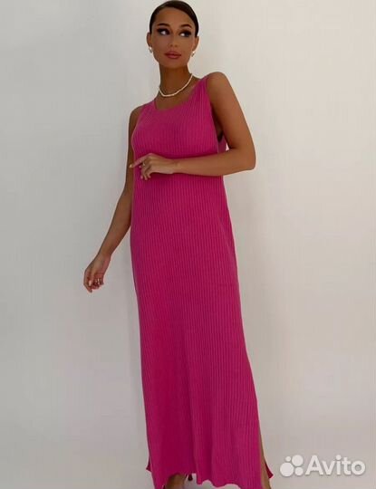 Платье лапша макси