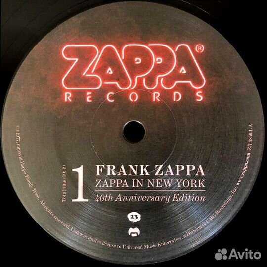 Винил Frank Zappa – Zappa In New York (3 LP)