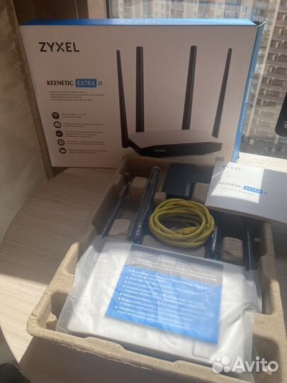 Wi-Fi роутер Zyxel keenetic Extra II, в итс