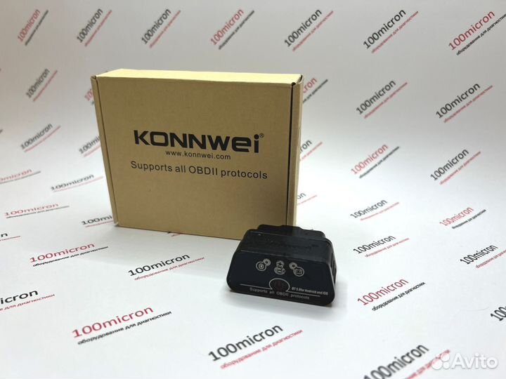 Сканер Konnwei KW903 OBD2 v.1,5 Pic18F25K80 ELM327