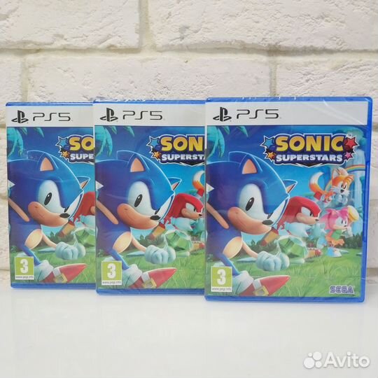 Sonic Superstars PS5 новый диск