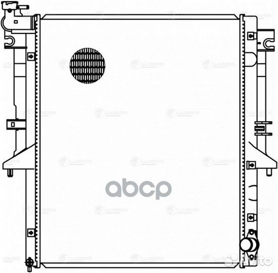 Радиатор охл. для а/м Mitsubishi L200 (15) /Paj