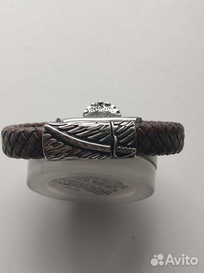 Кожаный браслет мужской