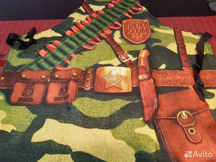 Набор Генерал кухни (фартук, прихватка, полотенце