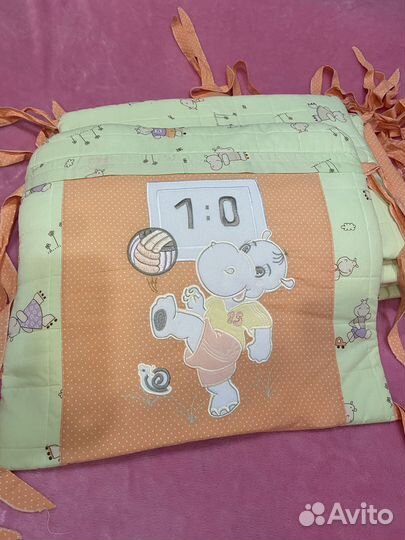 Бортики в кроватку