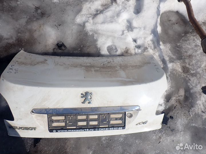 Крышка багажника для Peugeot 206 1998-2012