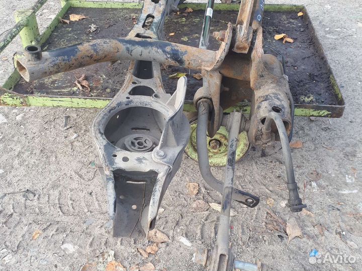 Задний подрамник фольксваген гольф 6