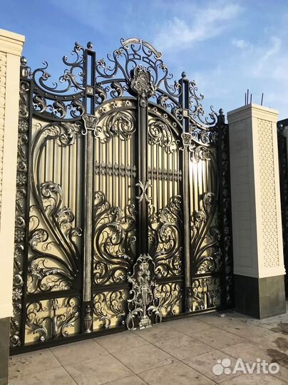 Кованные ворота