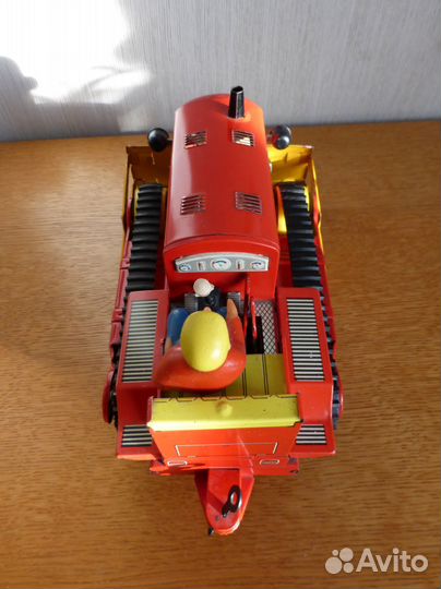 Игрушка Трактор СССР-ГДР, металлическая