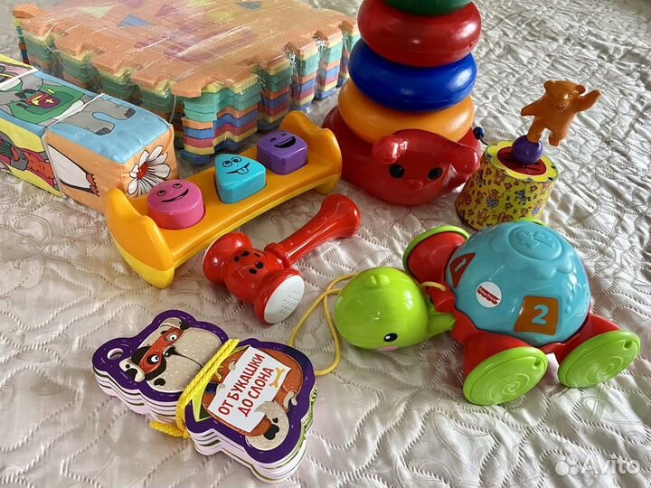 Развивающие игрушки, пакетом