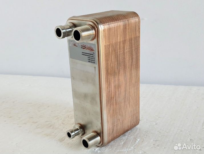 Теплообменник фреон-вода тт14R-40 (в тепл.насос)