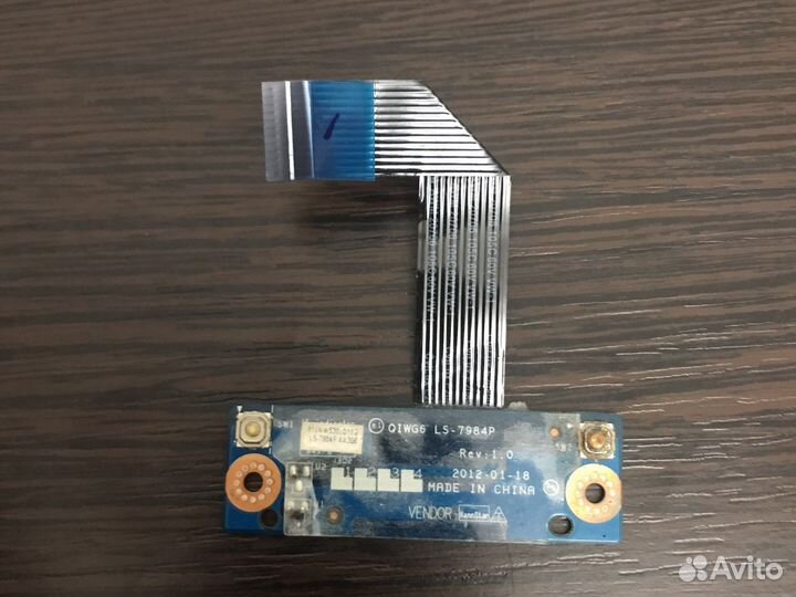 Панель кнопок тачпада ноутбука Lenovo G580 G585