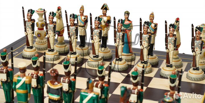 Шахматы Николай II (фигуры из хлеба) (51592)