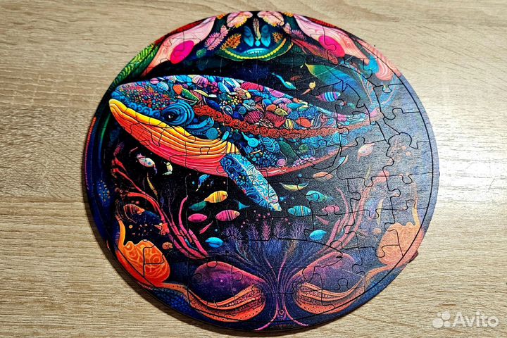 Деревянные пазлы по фото/картинке