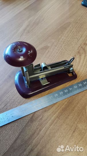 Степлер канцелярский ретро