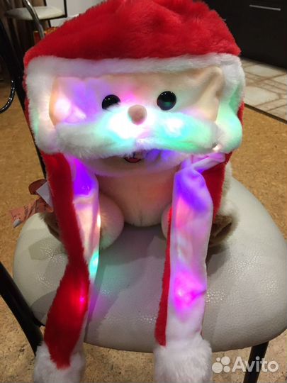 Светящ.Шапки с поднимающимися ушками