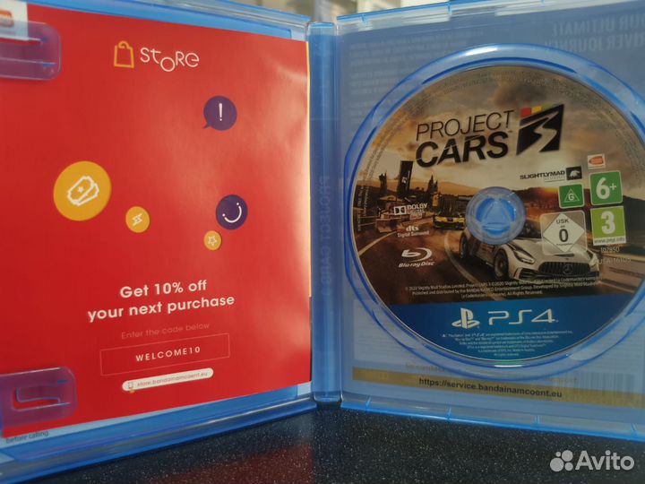 Project Cars 3 PS4 (Б/У)
