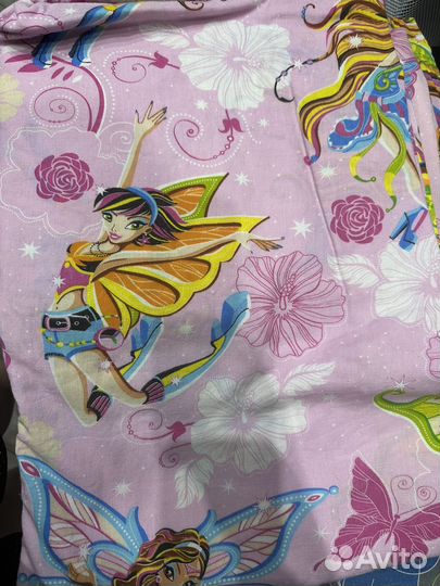 Постельное белье 1.5 спальное б/у