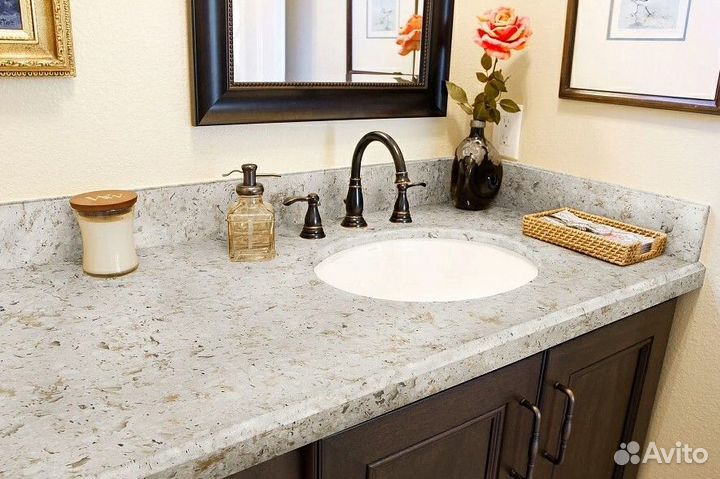 Столешница из искусственного камня, акрил 1 b-9465