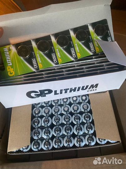 Батарейки CR2032 GP 5 шт