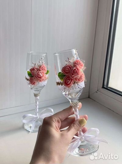 Бокалы ручной работы