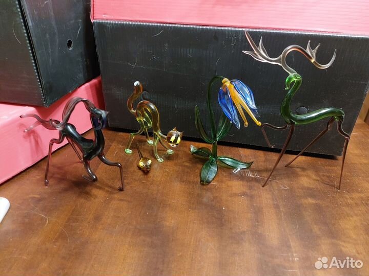 Фарфоровые статуэтки СССР и стеклянные