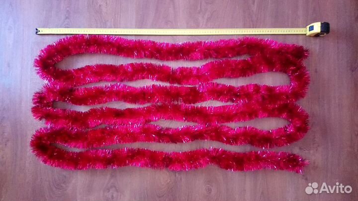 Новогоднеи украшения: «Мишура», «Дождь» и «Декорат