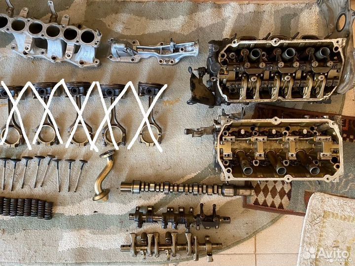 Двигатель в разборе Запчасти Outlander XL 3.0 6B31