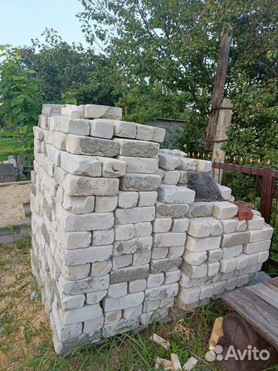 Кирпич белый б/у