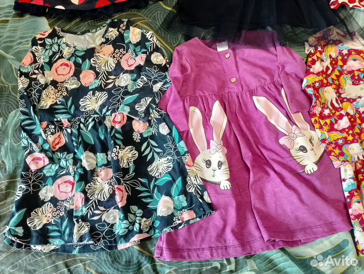 Пакет одежды для девочки на 2-3 года