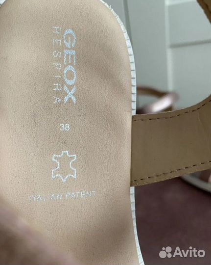 Сандалии geox 38, босоножки геокс