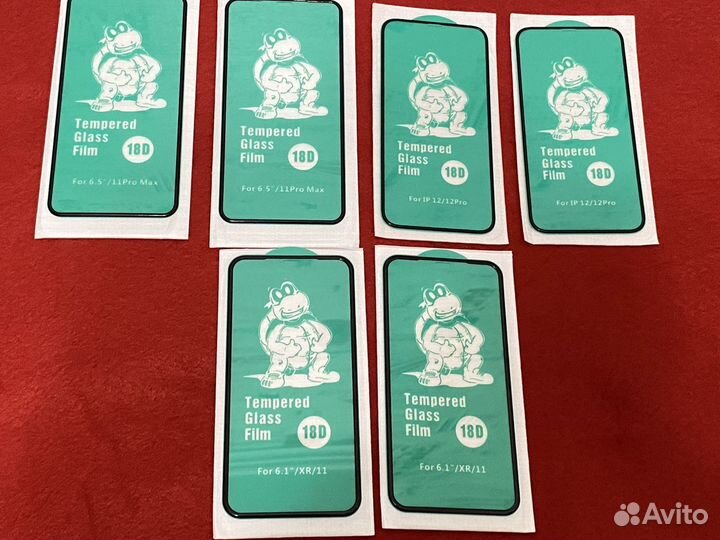 Защитное стекло на айфон Х, 11, 12,13