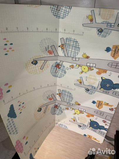 Детский коврик для ползания 180 200