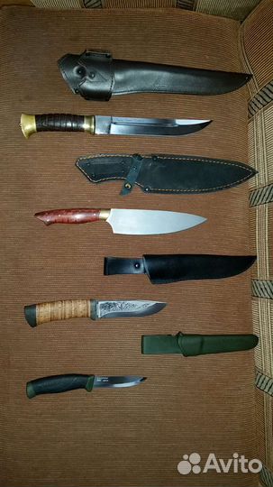 Ножи Казачий 9518 / Турист шд-18 / Шеф Повар 9518