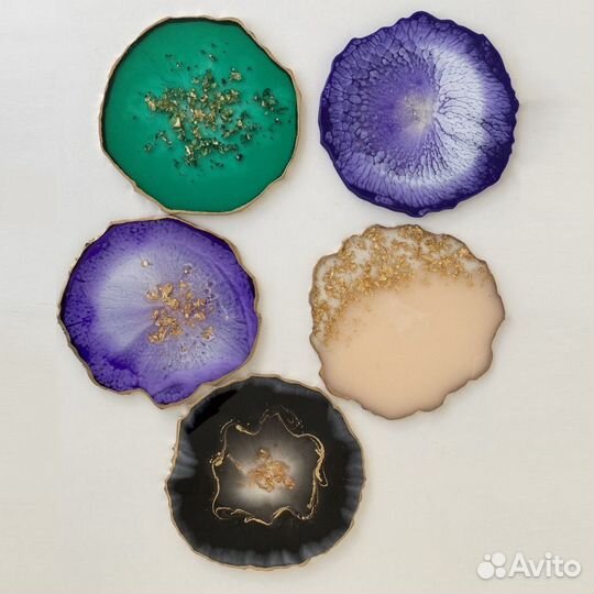 Посуда из эпоксидной смолы