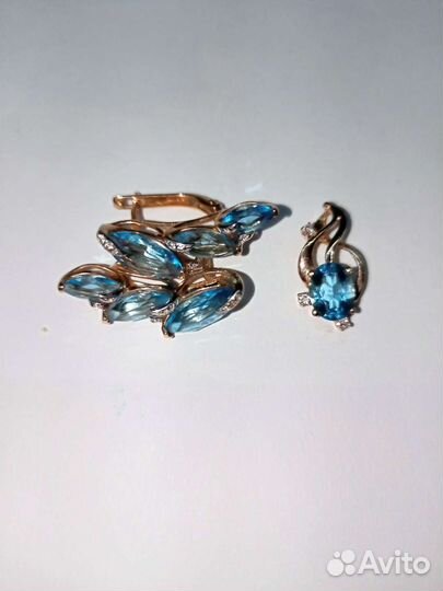 Золотые серьги