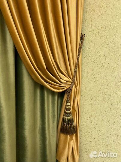 Шторы бархат