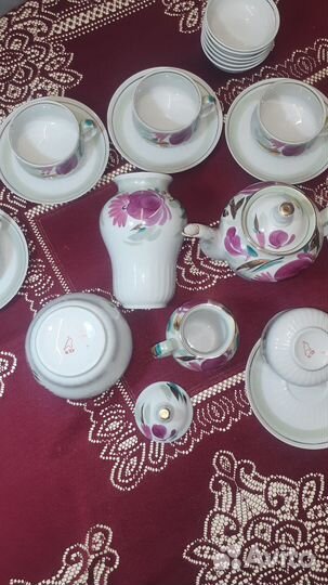 Чайный сервиз дулево СССР