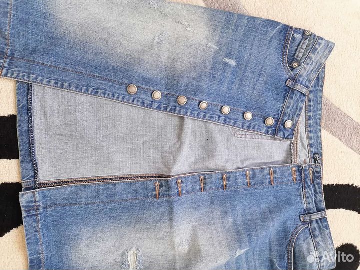 Джинсовое платье и юбка