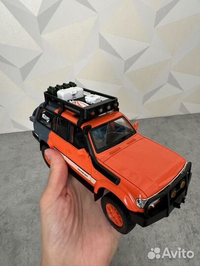 Модель авто toyota land cruiser 80 off-road