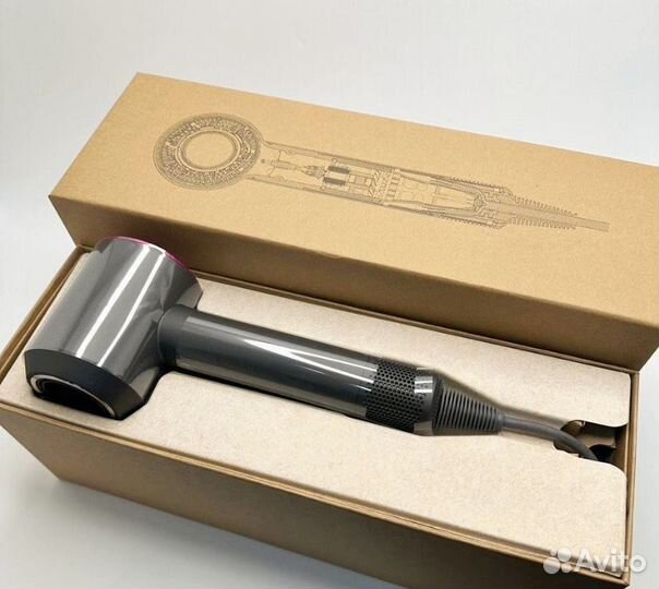 Dyson фен розовый premium