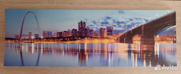 Большая картина с подсветкой (Сент-Луис, США)