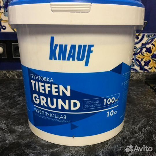 Грунтовка Knauf Tiefengrunt, Кнауф Тифенгрунд