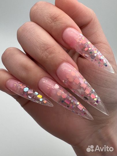 Маникюр с покрытием